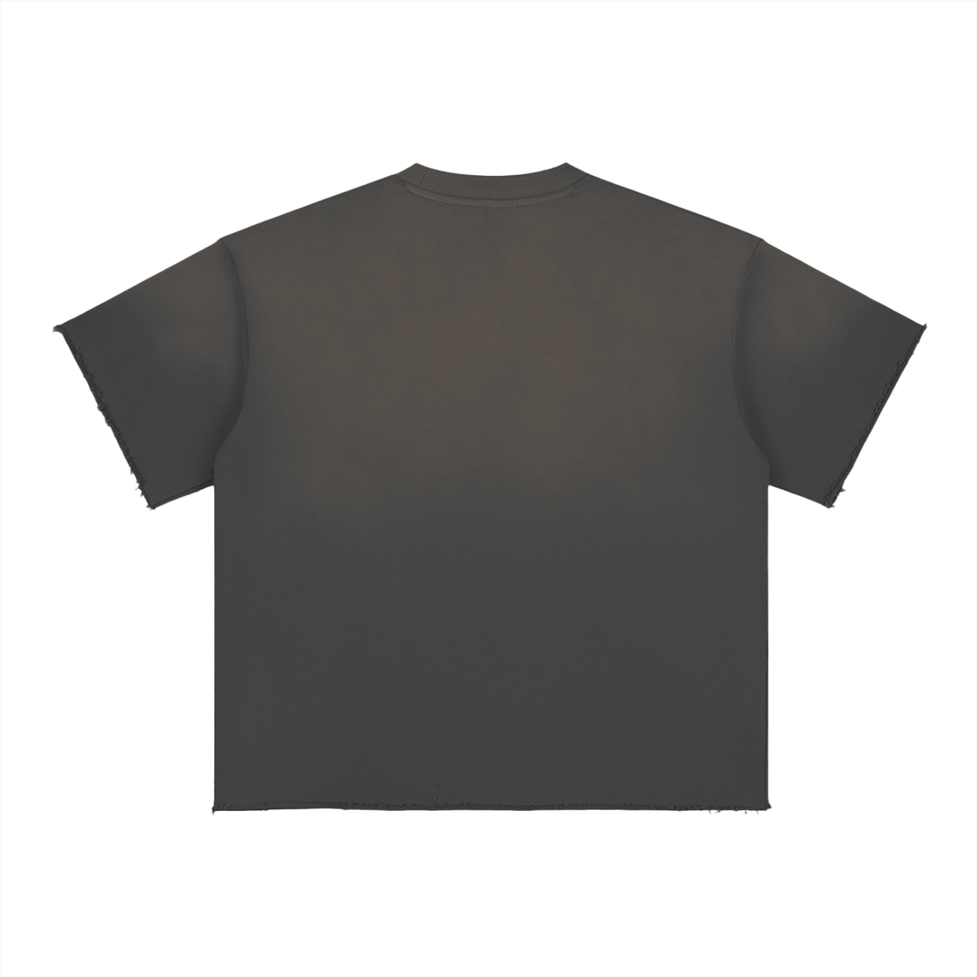 DUFFLE Sun Fade Raw Edge T-Shirt