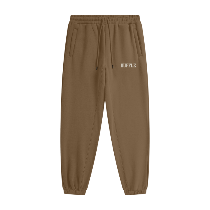 DUFFLE UNIVERSITY Unisex Fleece Joggers