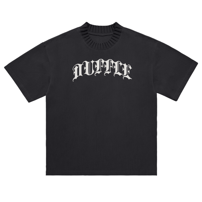 DUFFLE Heavyweight Knitted Round Neck T-Shirt
