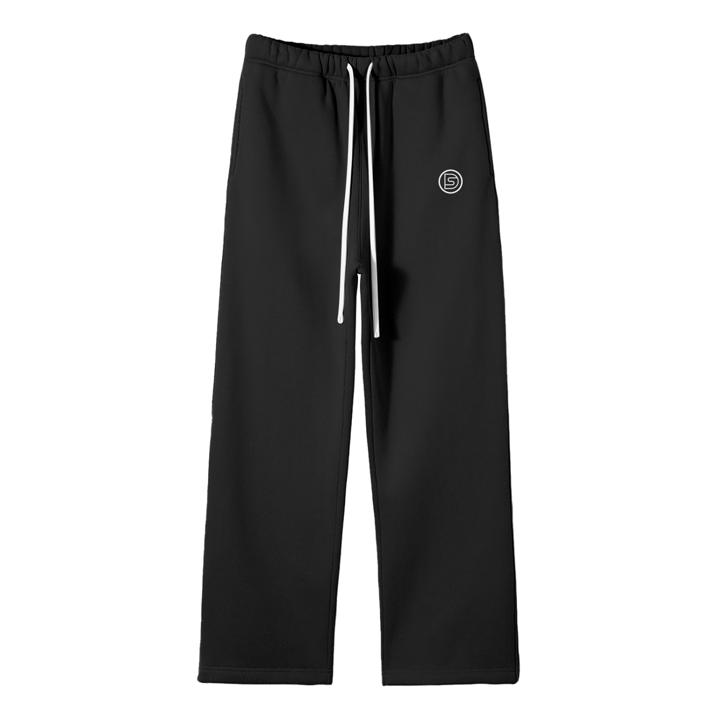 DS Unisex Solid Color Fleece Straight Leg Pants