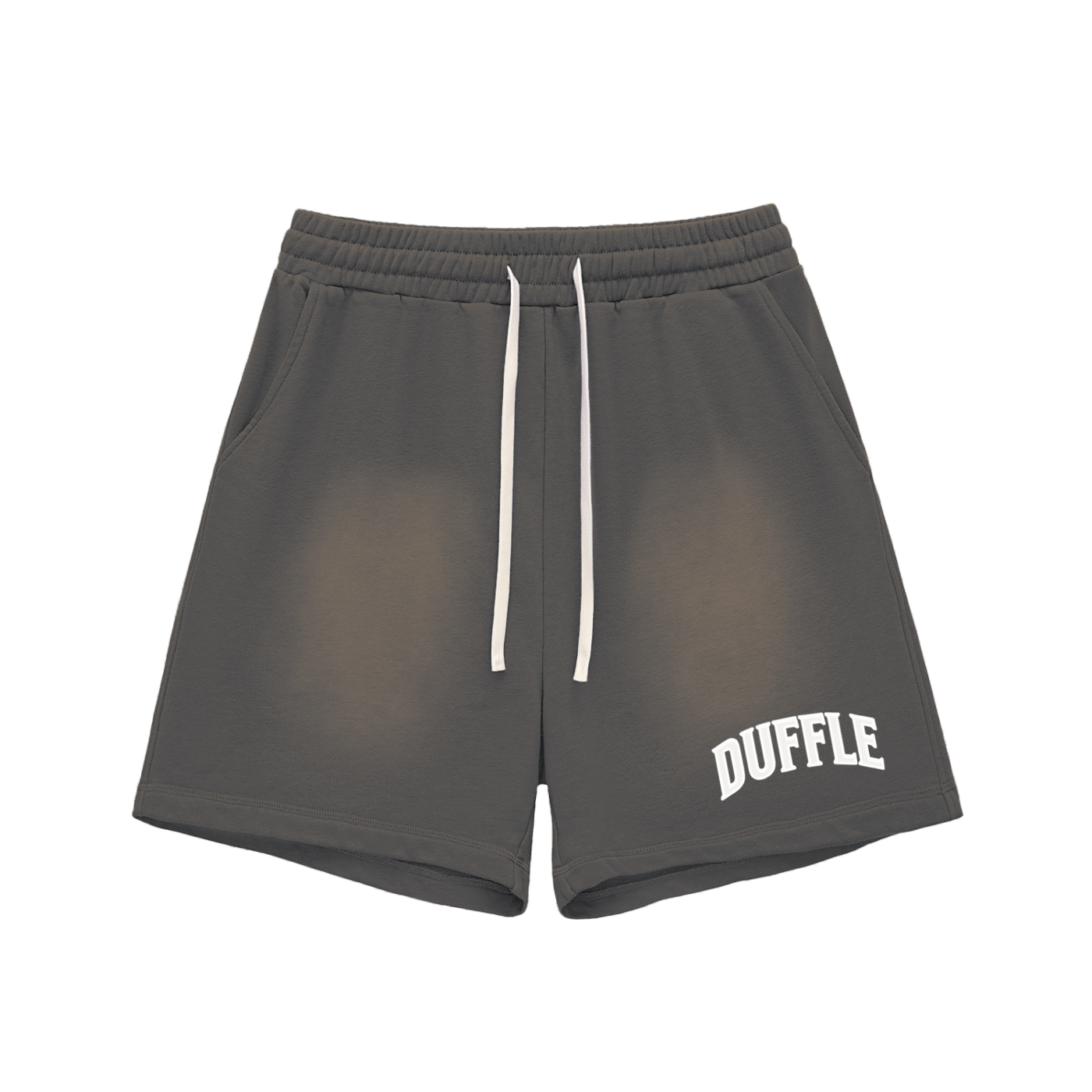 DUFFLE Sun Fade Raw Edge Cotton Shorts