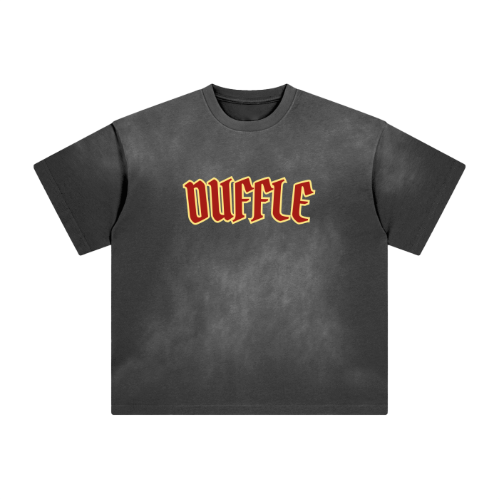 DUFFLE Renaissance Monkey Washed Drop Shoulder T-Shirt