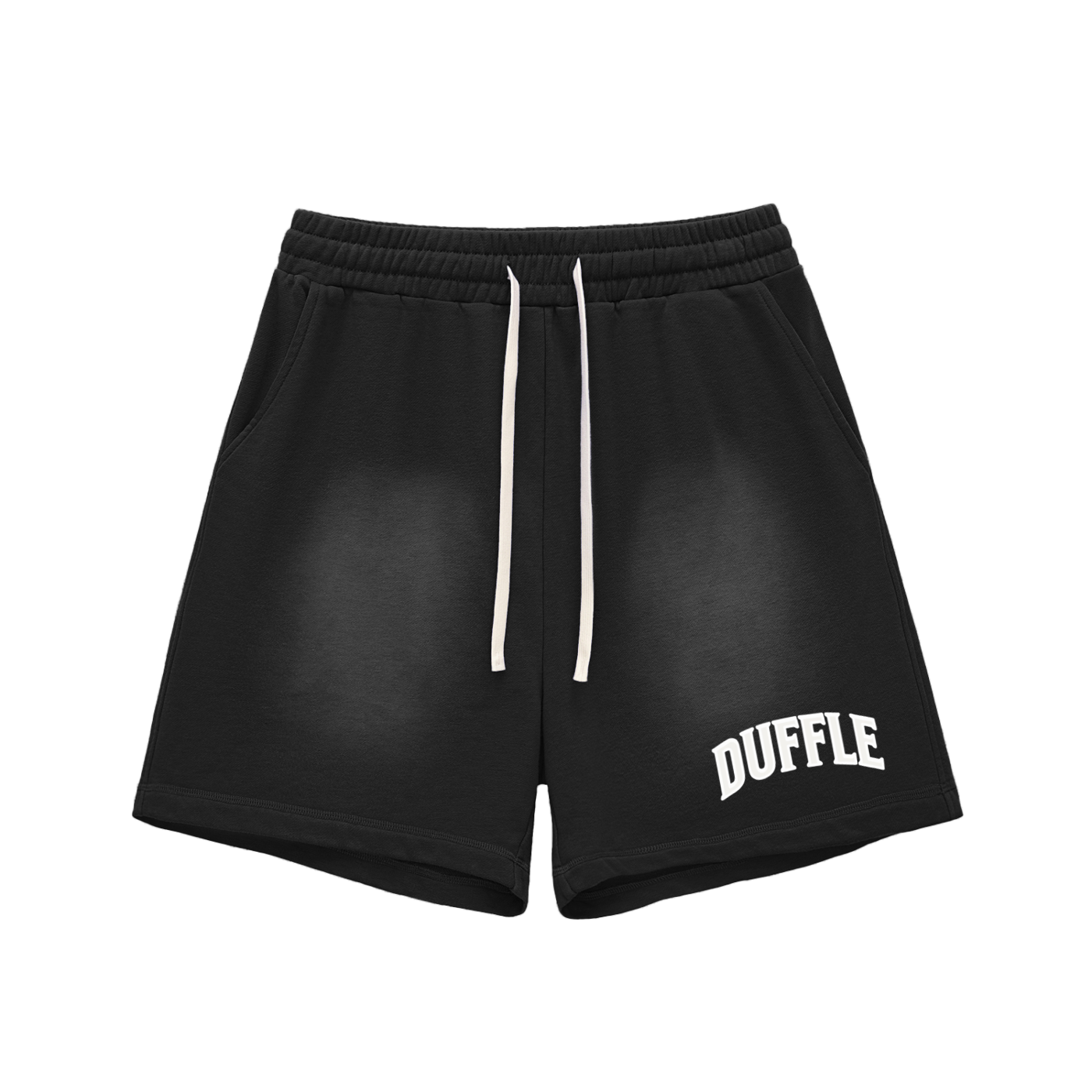 DUFFLE Sun Fade Raw Edge Cotton Shorts