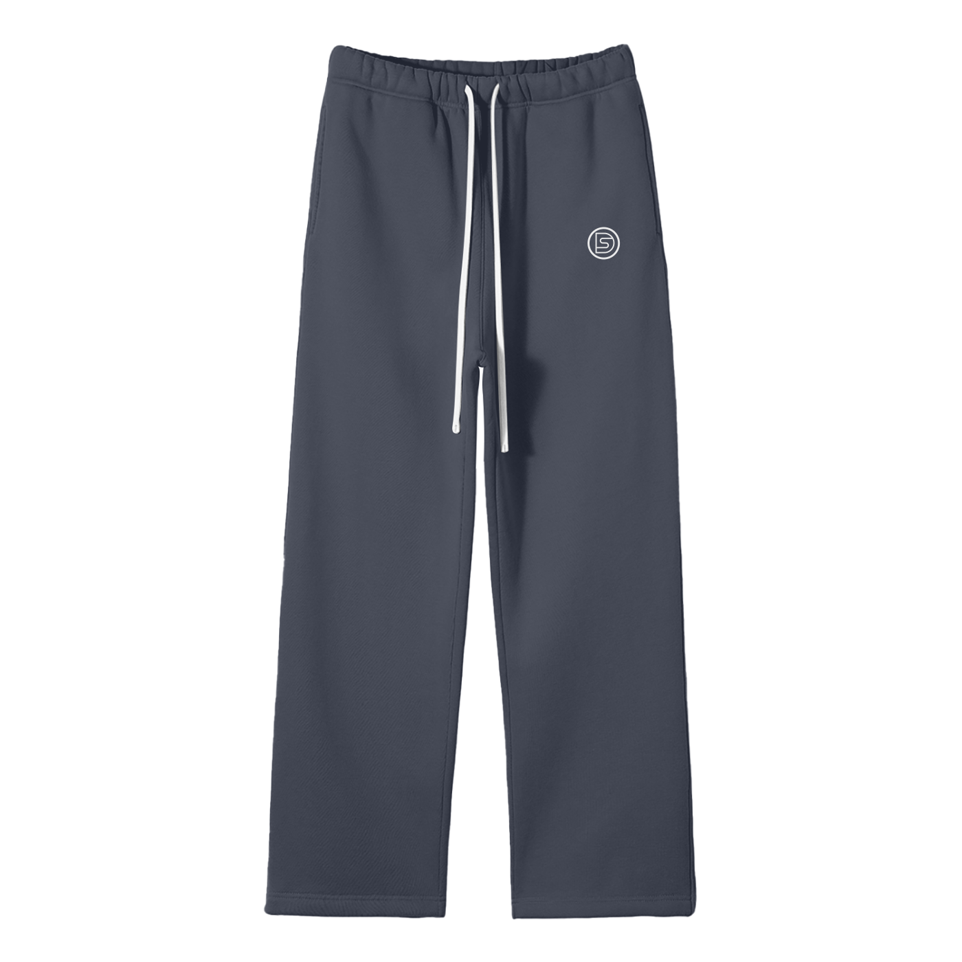 DS Unisex Solid Color Fleece Straight Leg Pants