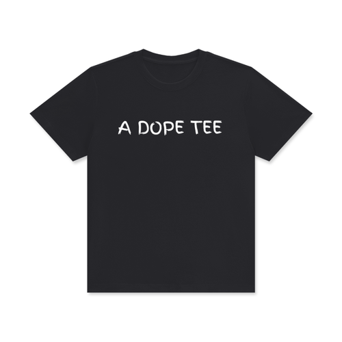 A Dope Tee Classic Crew Neck Cotton T-Shirt