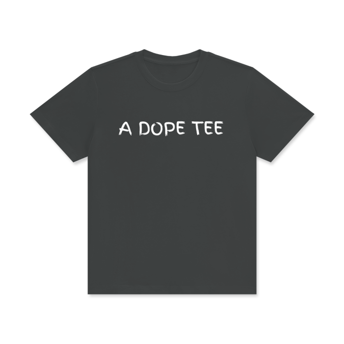 A Dope Tee Classic Crew Neck Cotton T-Shirt