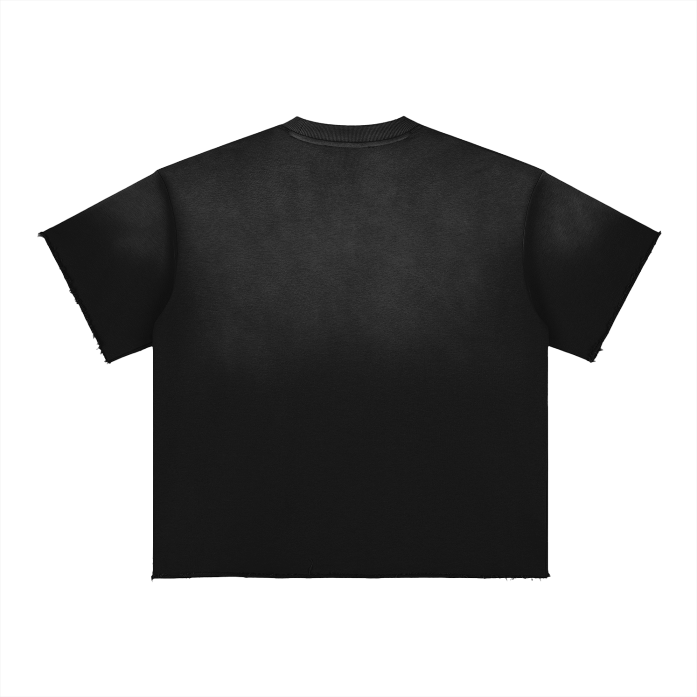DUFFLE Sun Fade Raw Edge T-Shirt