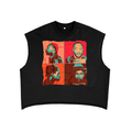 Martin Luther King Jr X Malcolm X French Terry Boxy Tank Top
