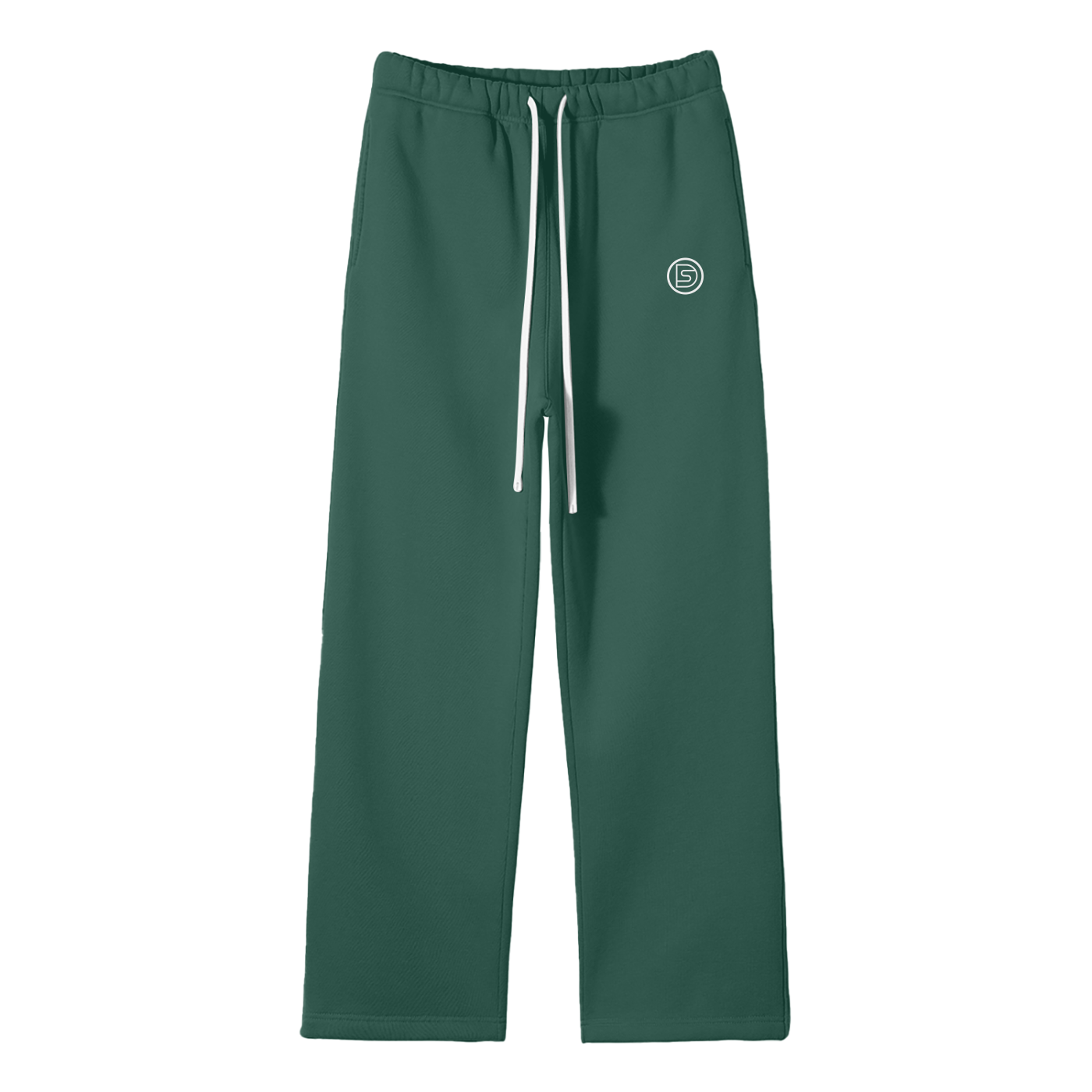 DS Unisex Solid Color Fleece Straight Leg Pants