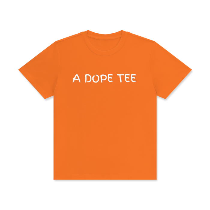 A Dope Tee Classic Crew Neck Cotton T-Shirt