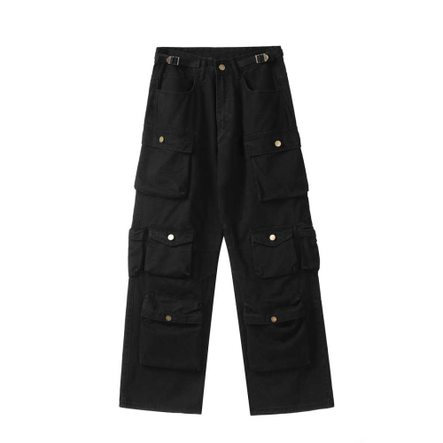Vintage Multi-Pocket Cargo Pants