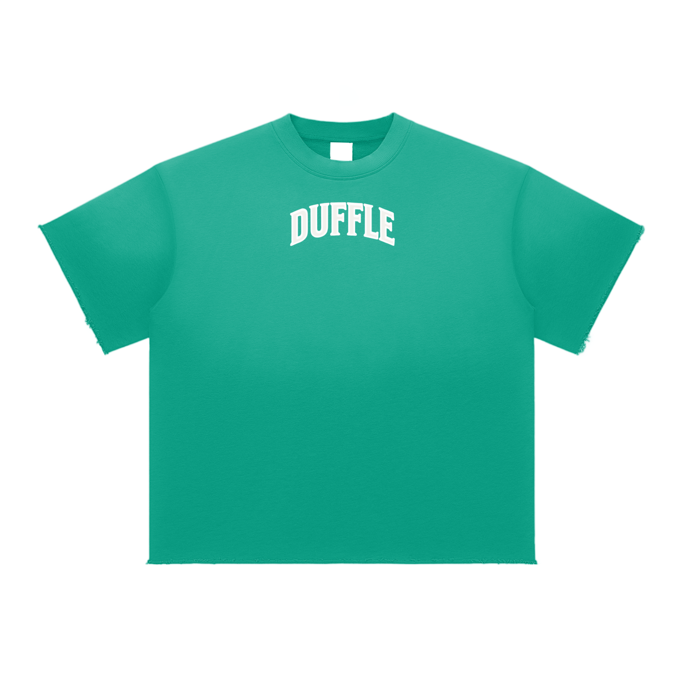 DUFFLE Sun Fade Raw Edge T-Shirt
