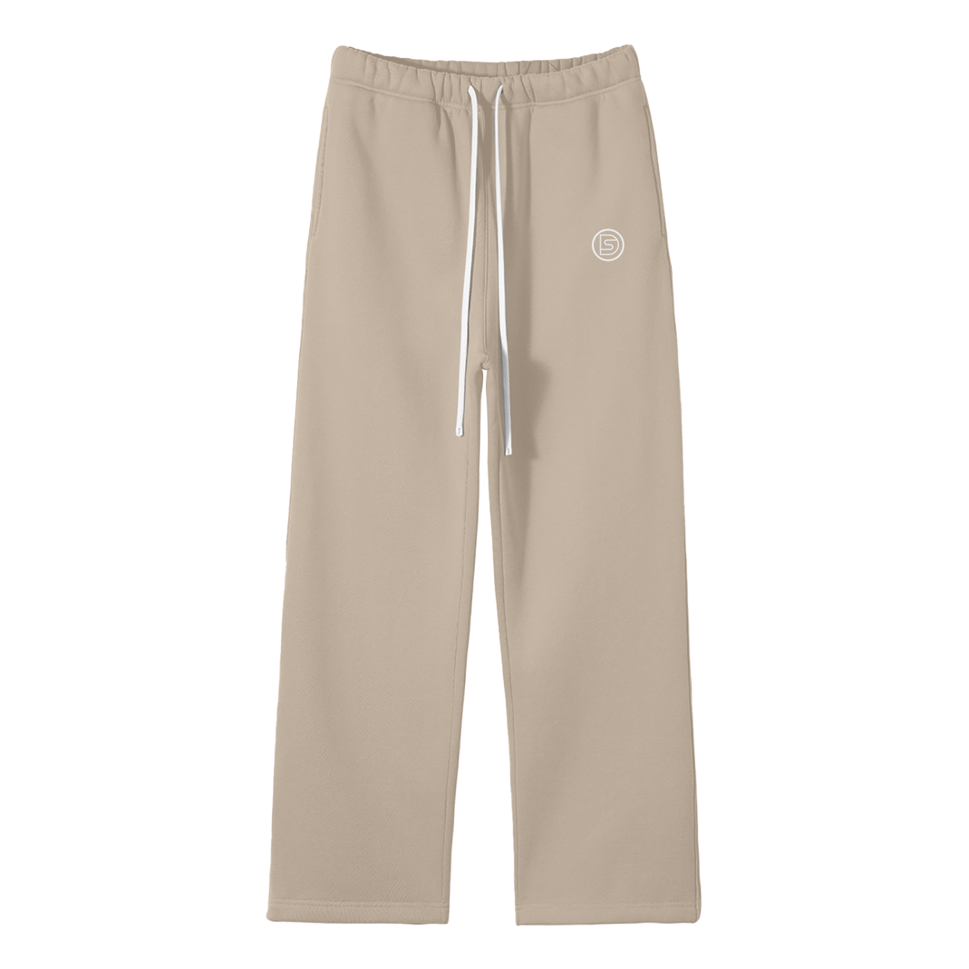 DS Unisex Solid Color Fleece Straight Leg Pants