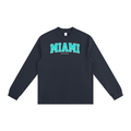 Miami Essential Non-Shrink Mock Neck Sweatshirt