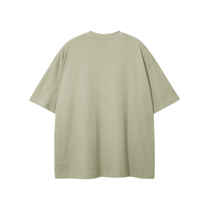 DUFFLE LOGO Solid Color Loose Fit FOG T-Shirt