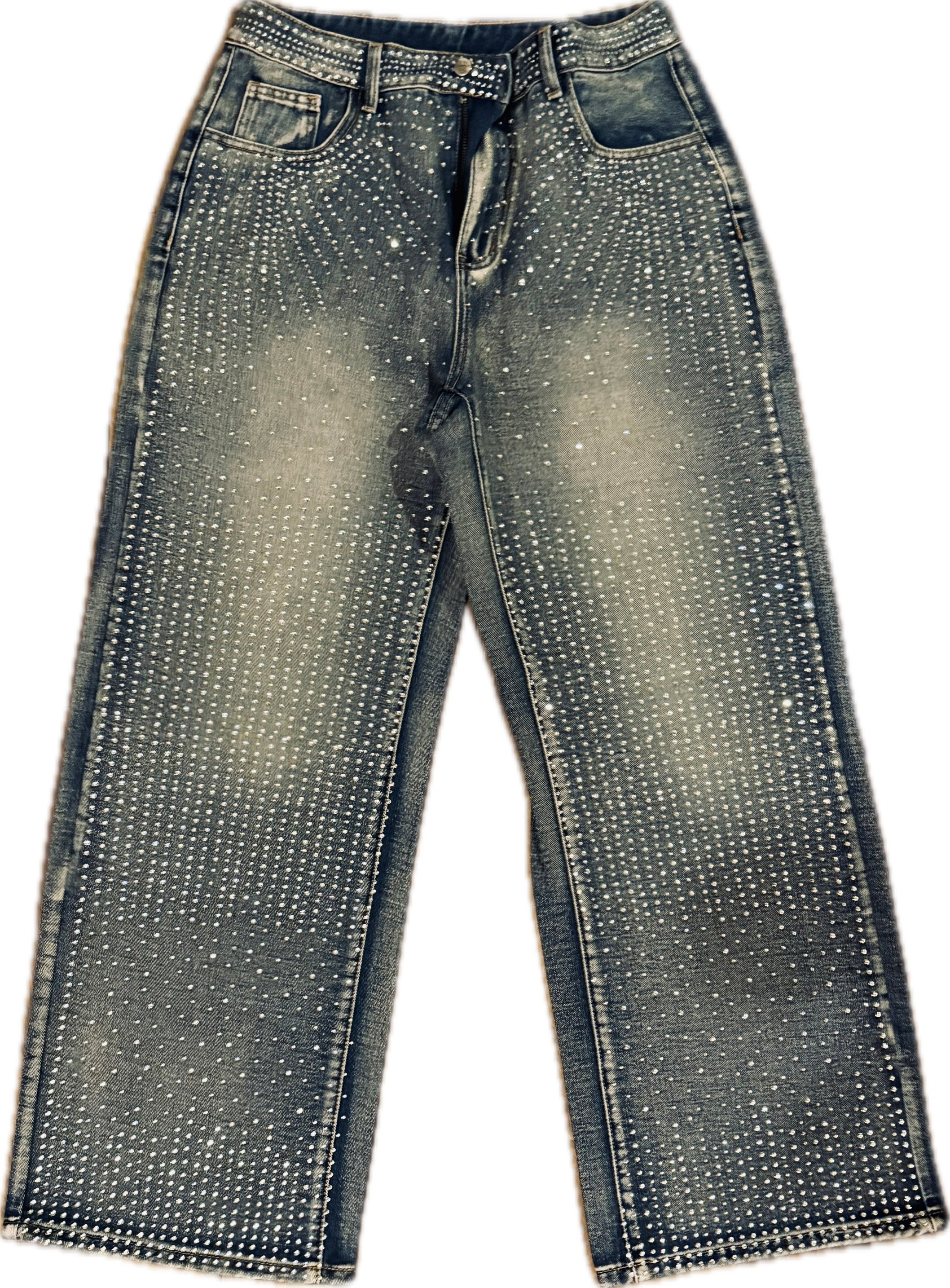 Women's Rhinestone Denim