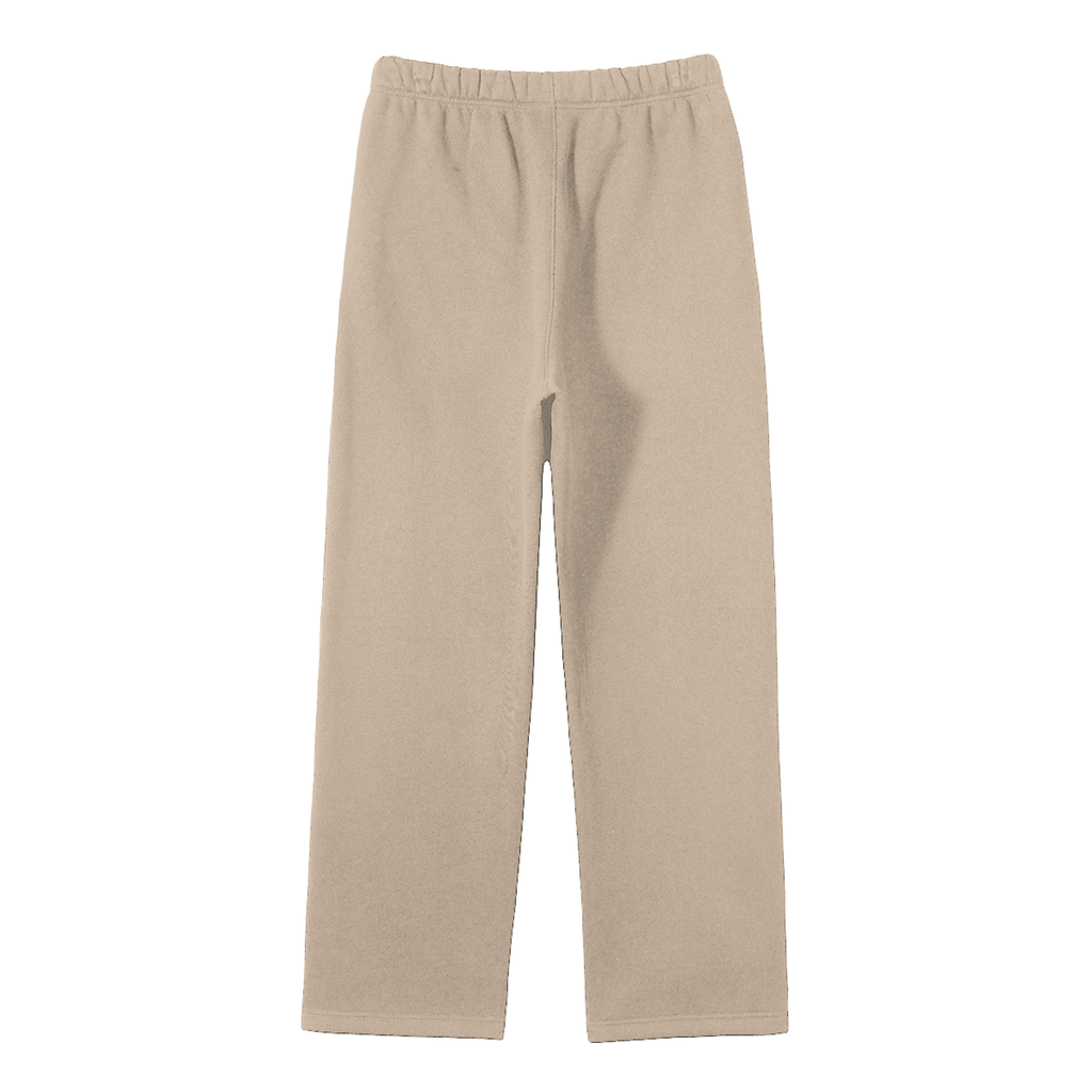 DS Unisex Solid Color Fleece Straight Leg Pants