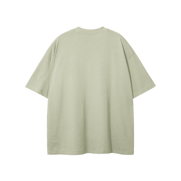 DUFFLE LOGO Solid Color Loose Fit FOG T-Shirt