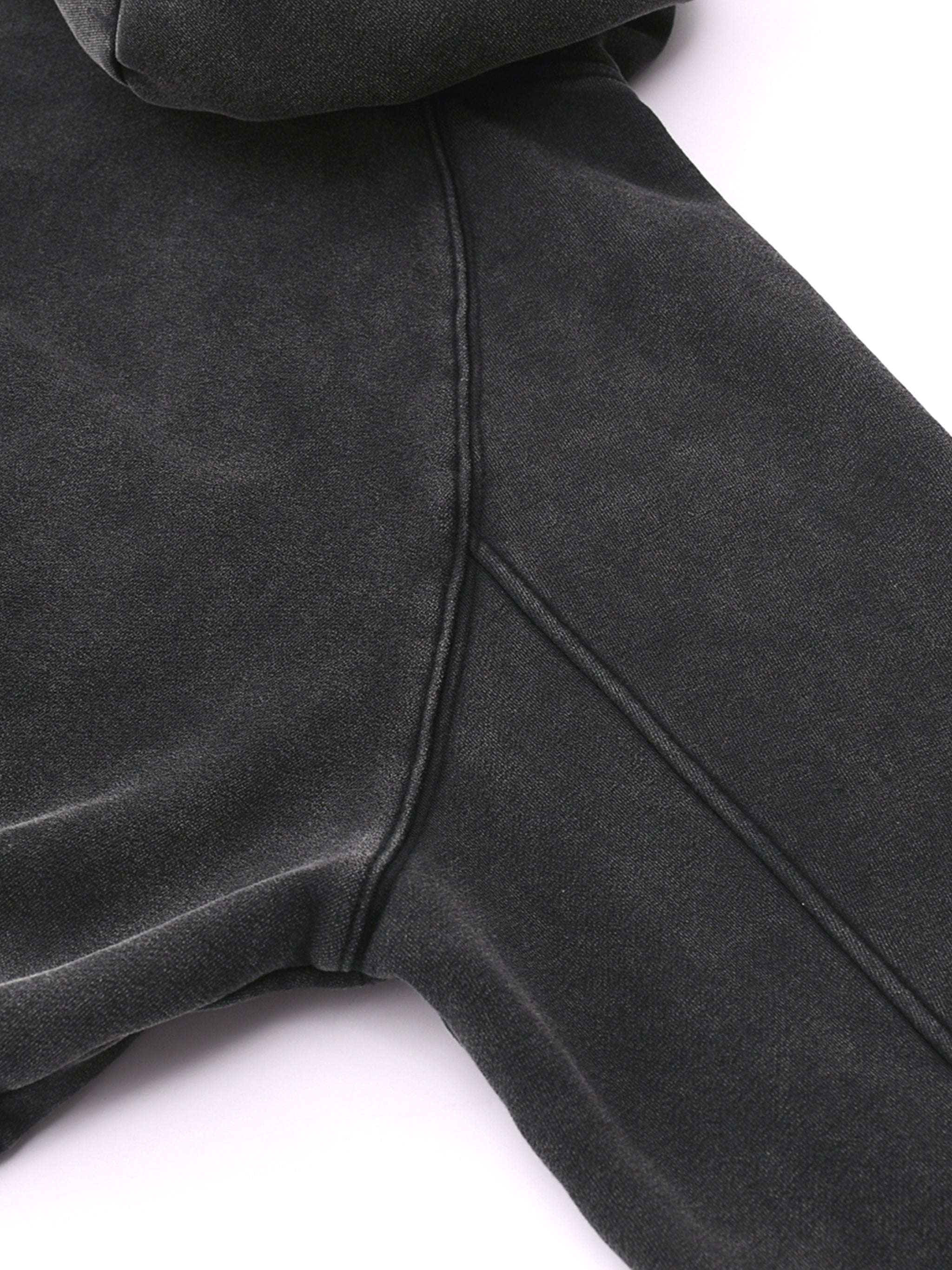 DUFFLE Cropped Zip-Through Hoodie