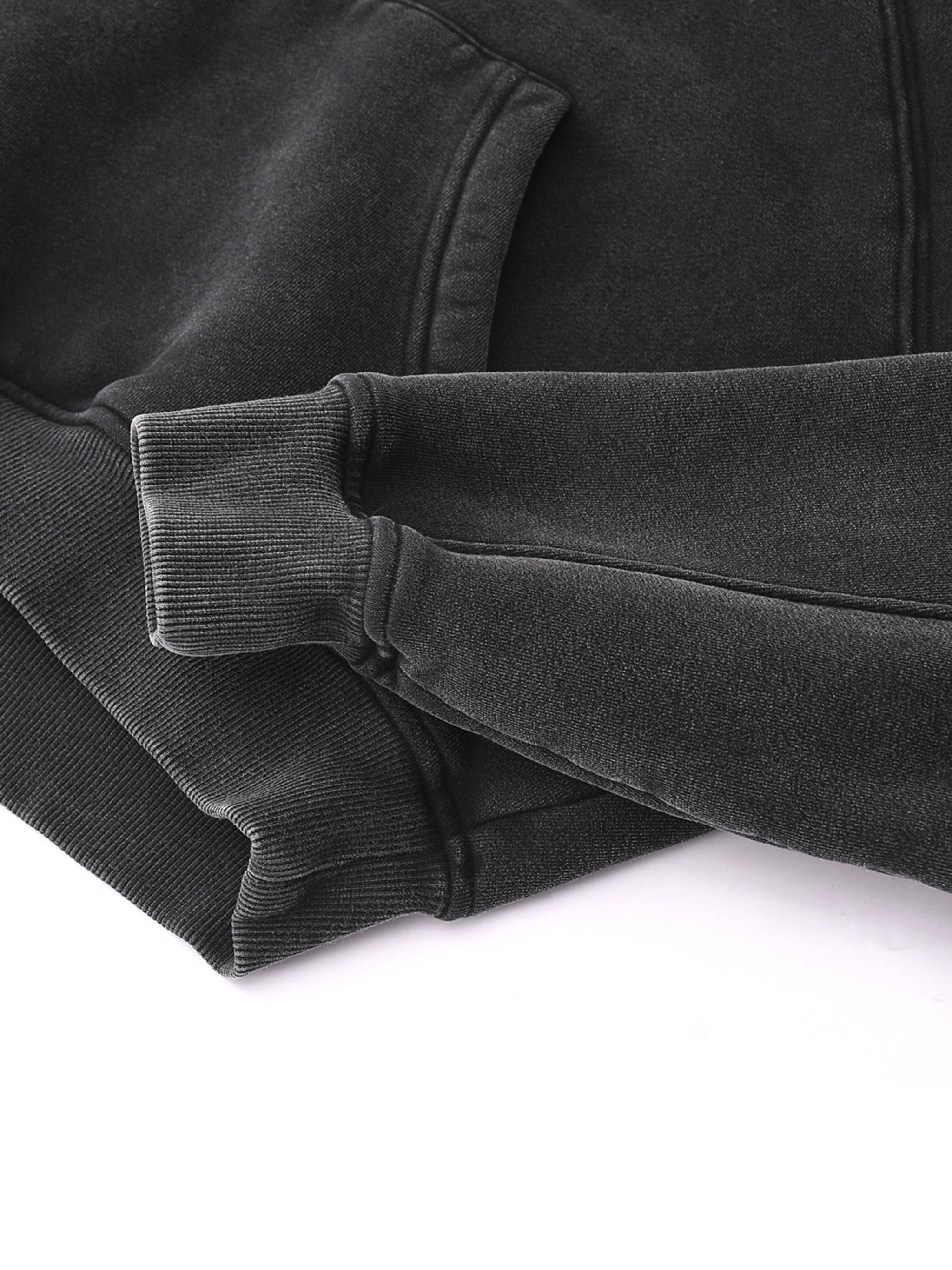 DUFFLE Cropped Zip-Through Hoodie