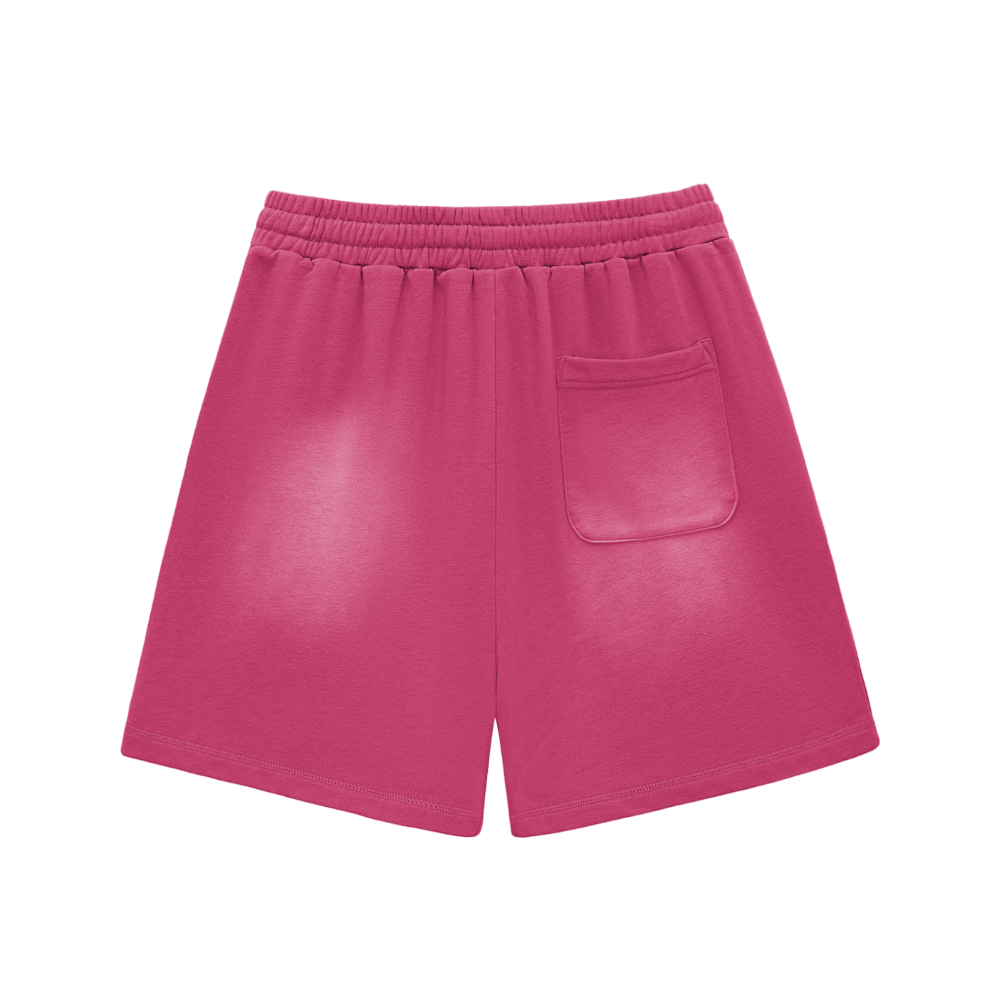 DUFFLE Sun Fade Raw Edge Cotton Shorts