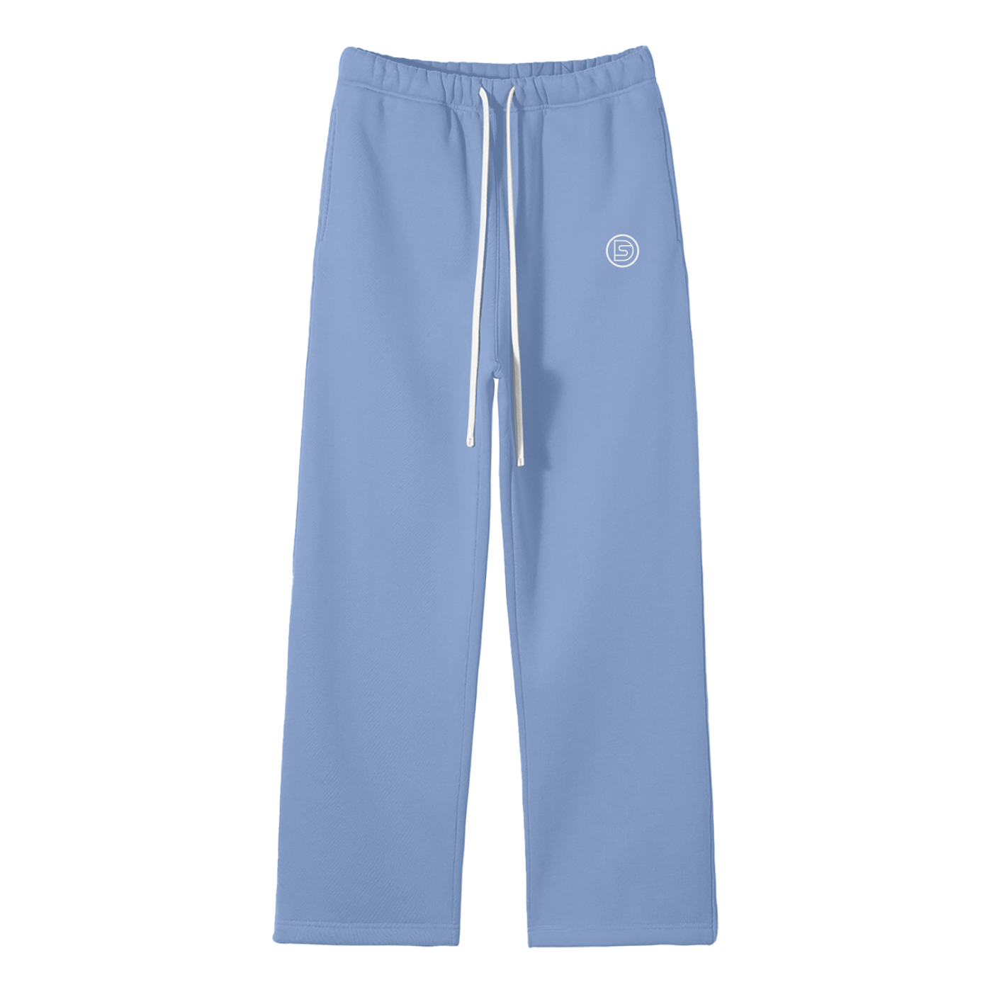 DS Unisex Solid Color Fleece Straight Leg Pants