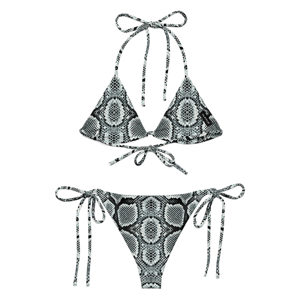 Black Snake String Bikini