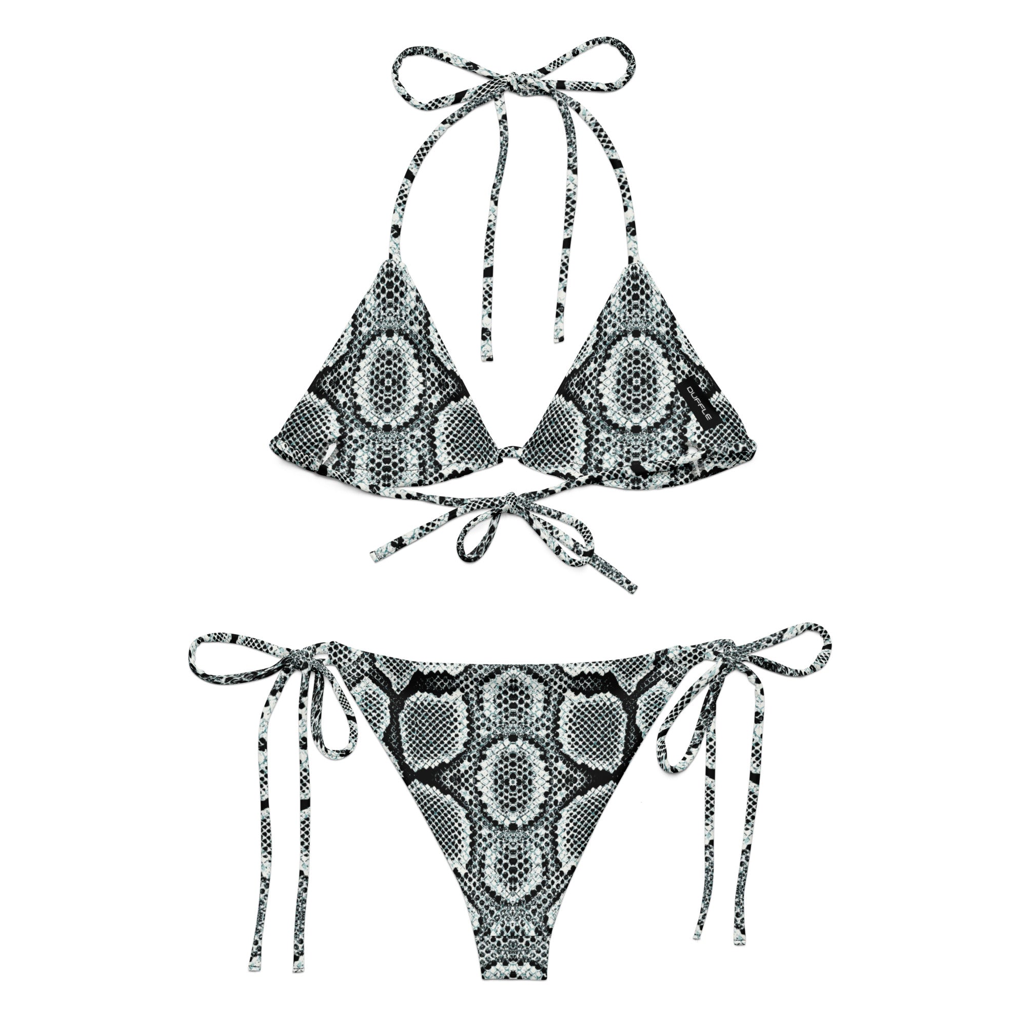 Black Snake String Bikini