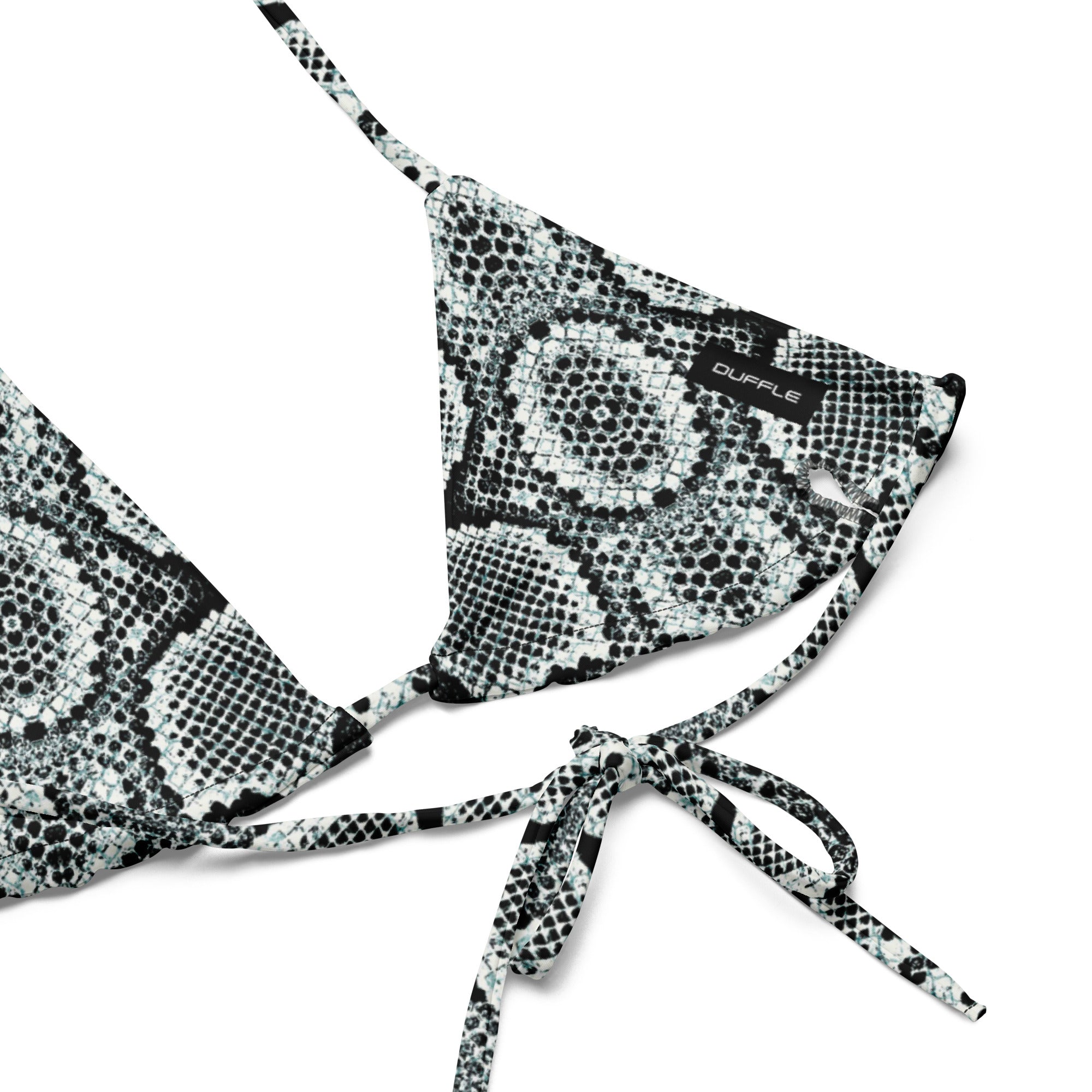 Black Snake String Bikini