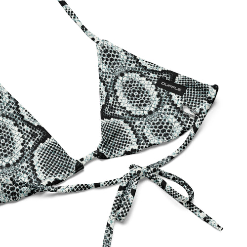 Black Snake String Bikini