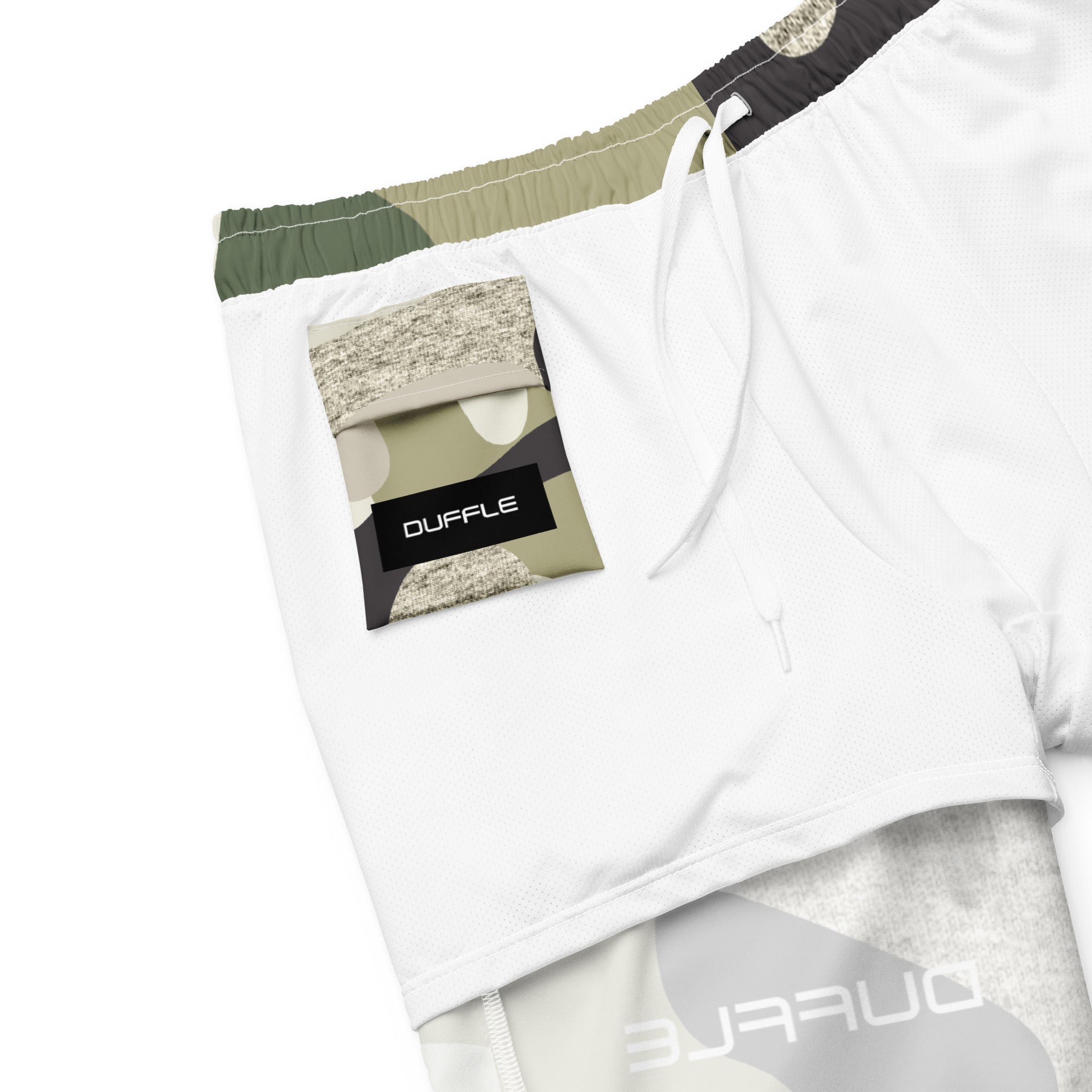 DUFFLE Camo Men's Swim Trunks