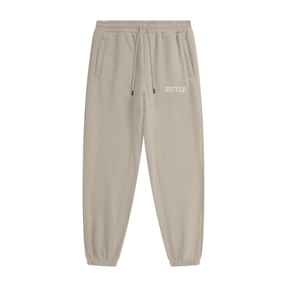 DUFFLE UNIVERSITY Unisex Fleece Joggers