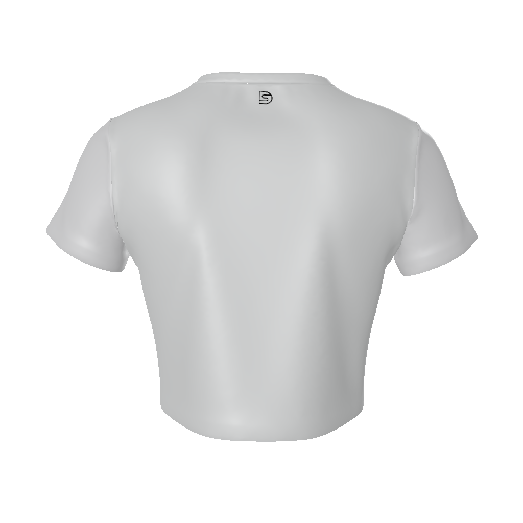 Atlanta Women's Fitted Crop Tee