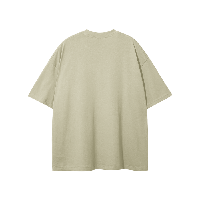 DUFFLE LOGO Solid Color Loose Fit FOG T-Shirt