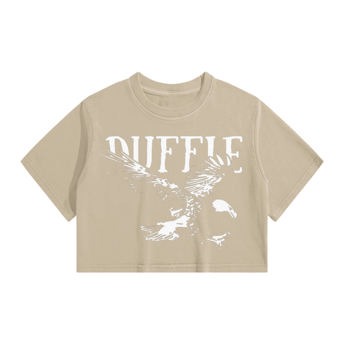 Eagle DUFFLE Washed Effect Crop Top