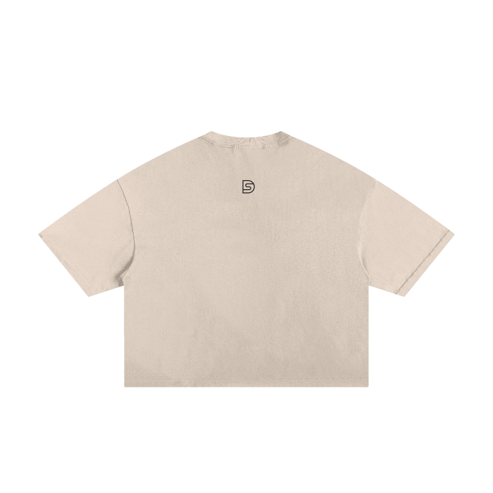 "Truth Seems Crazy" Classic Frayed Boxy Tee