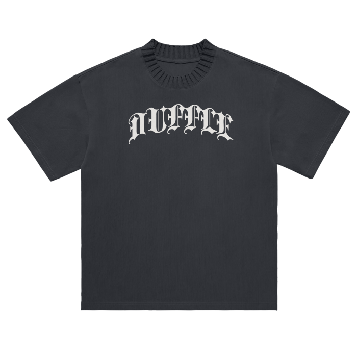 DUFFLE Heavyweight Knitted Round Neck T-Shirt