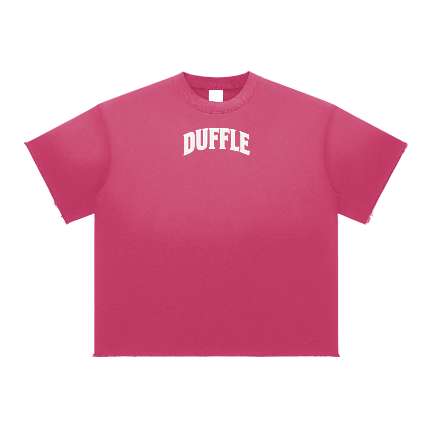 DUFFLE Sun Fade Raw Edge T-Shirt