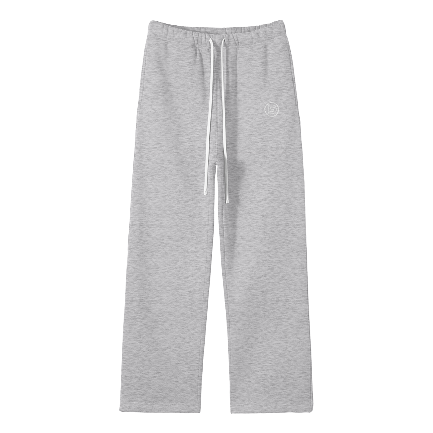 DS Unisex Solid Color Fleece Straight Leg Pants