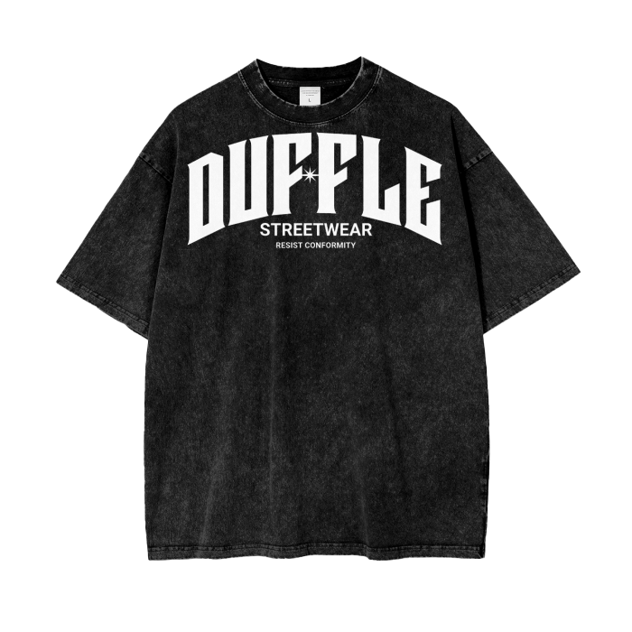 Jesus Acid Wash Oversize T-Shirt