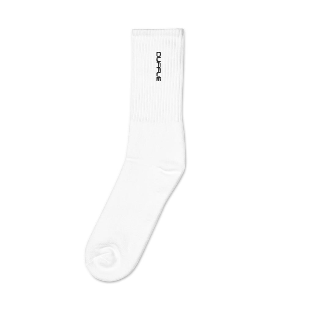 DUFFLE Embroidered Socks
