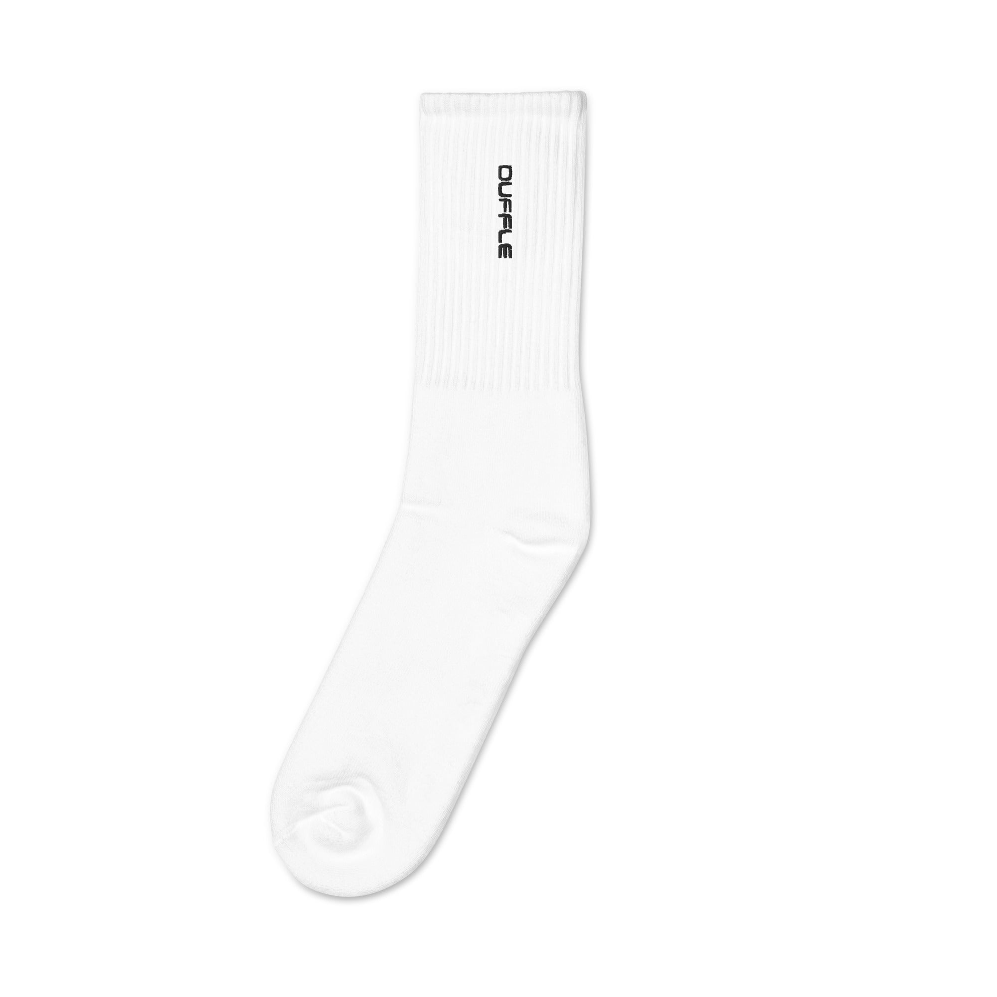 DUFFLE Embroidered Socks