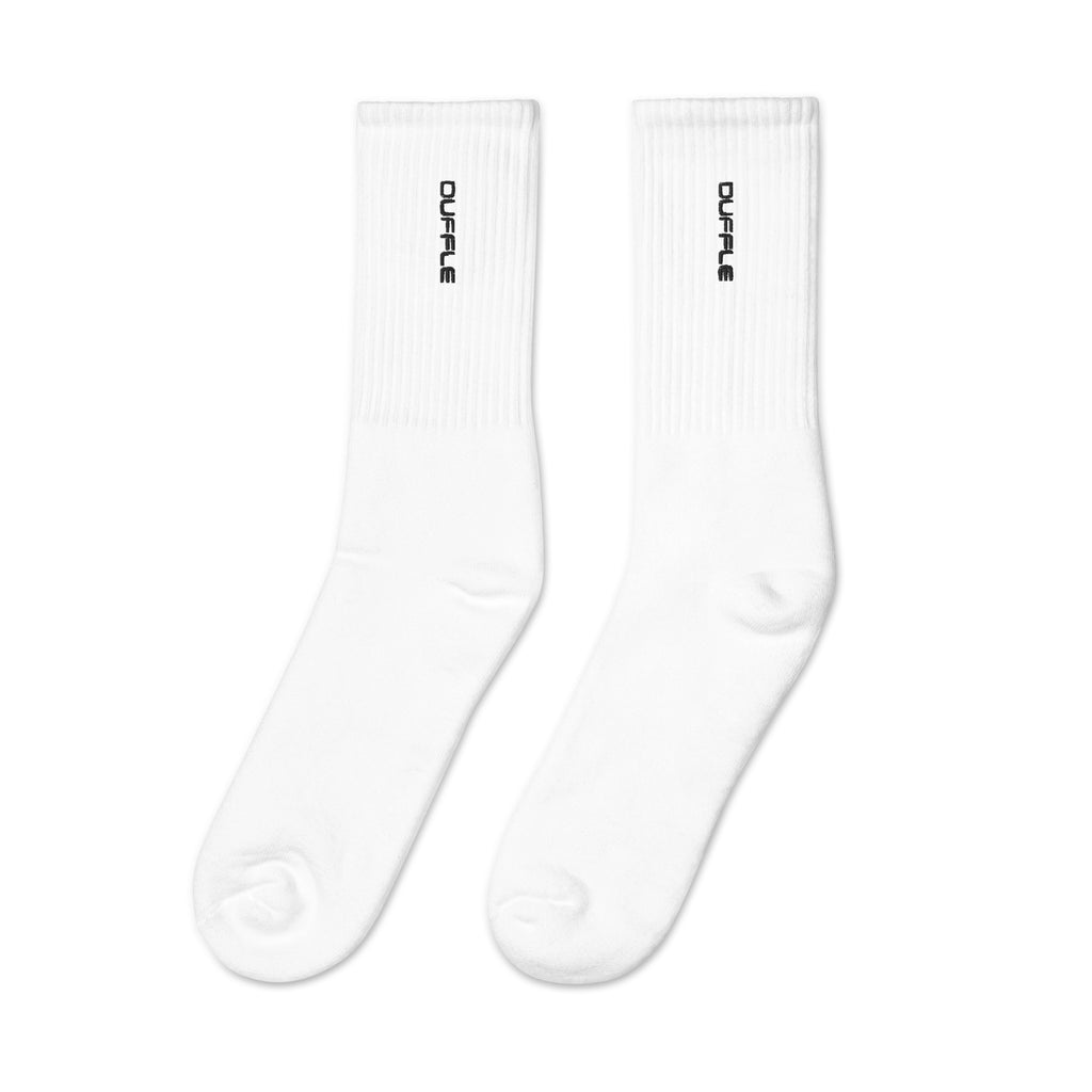DUFFLE Embroidered Socks