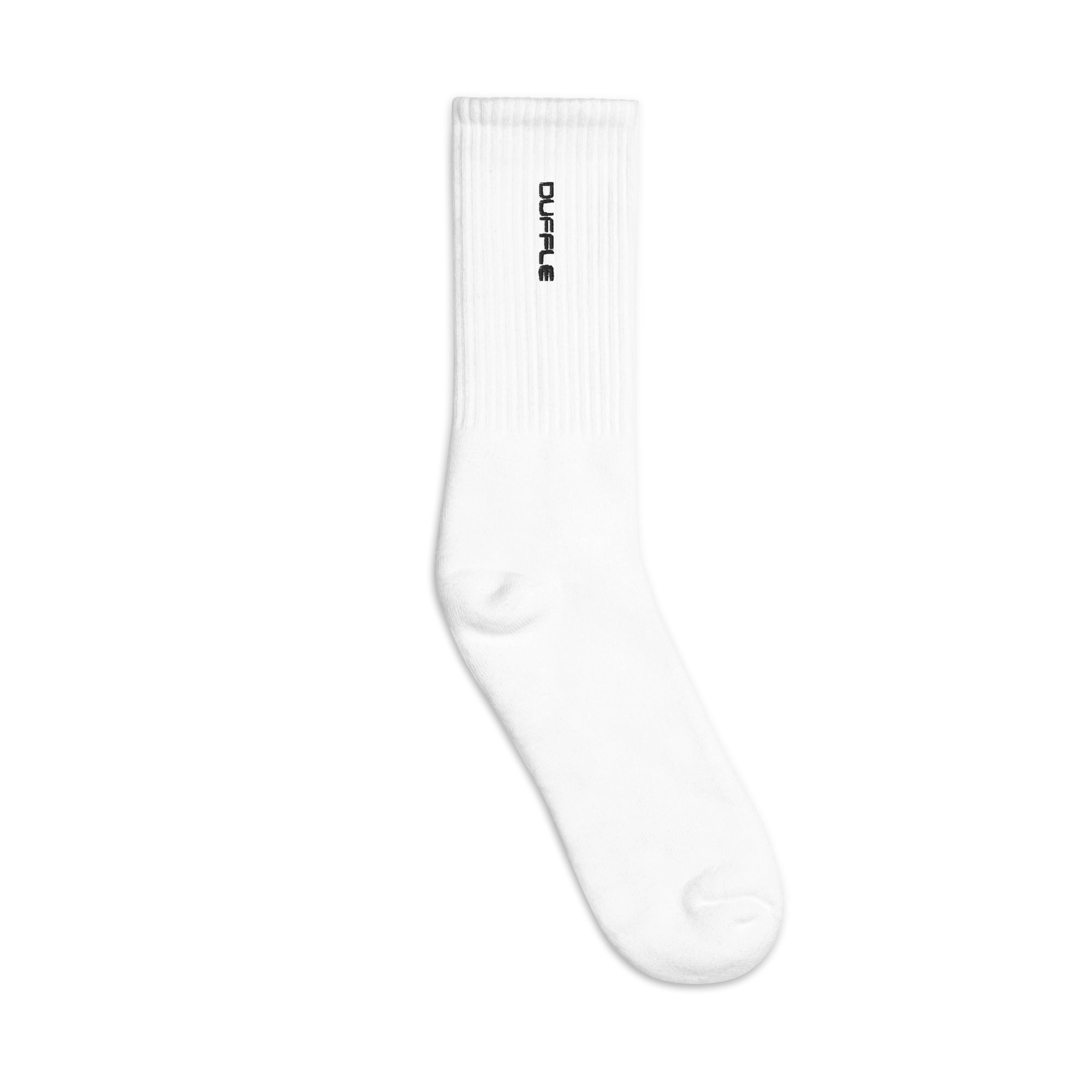 DUFFLE Embroidered Socks
