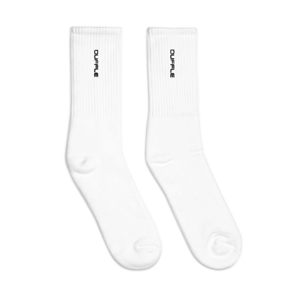 DUFFLE Embroidered Socks