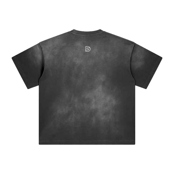DUFFLE Renaissance Monkey Washed Drop Shoulder T-Shirt