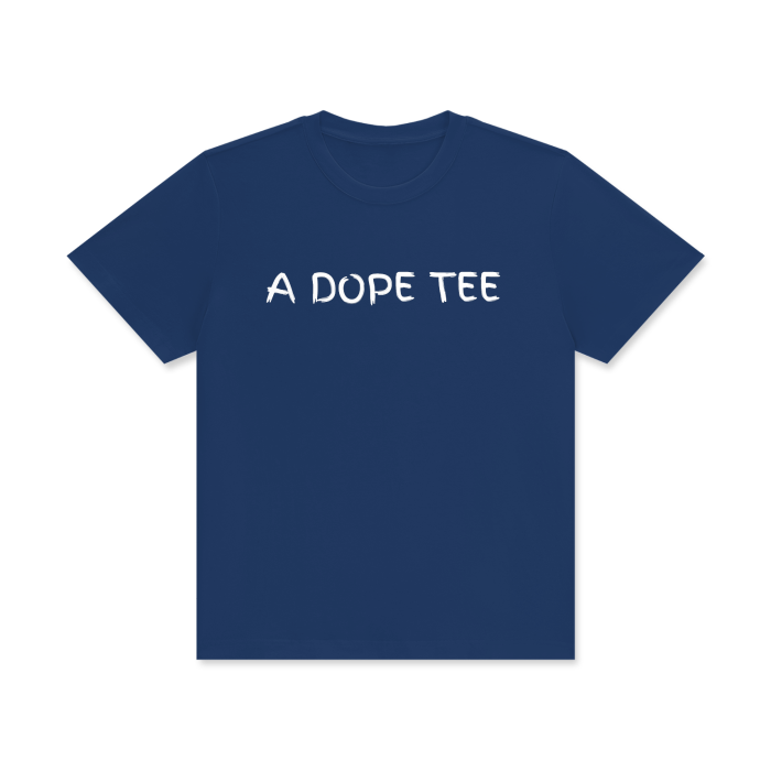 A Dope Tee Classic Crew Neck Cotton T-Shirt