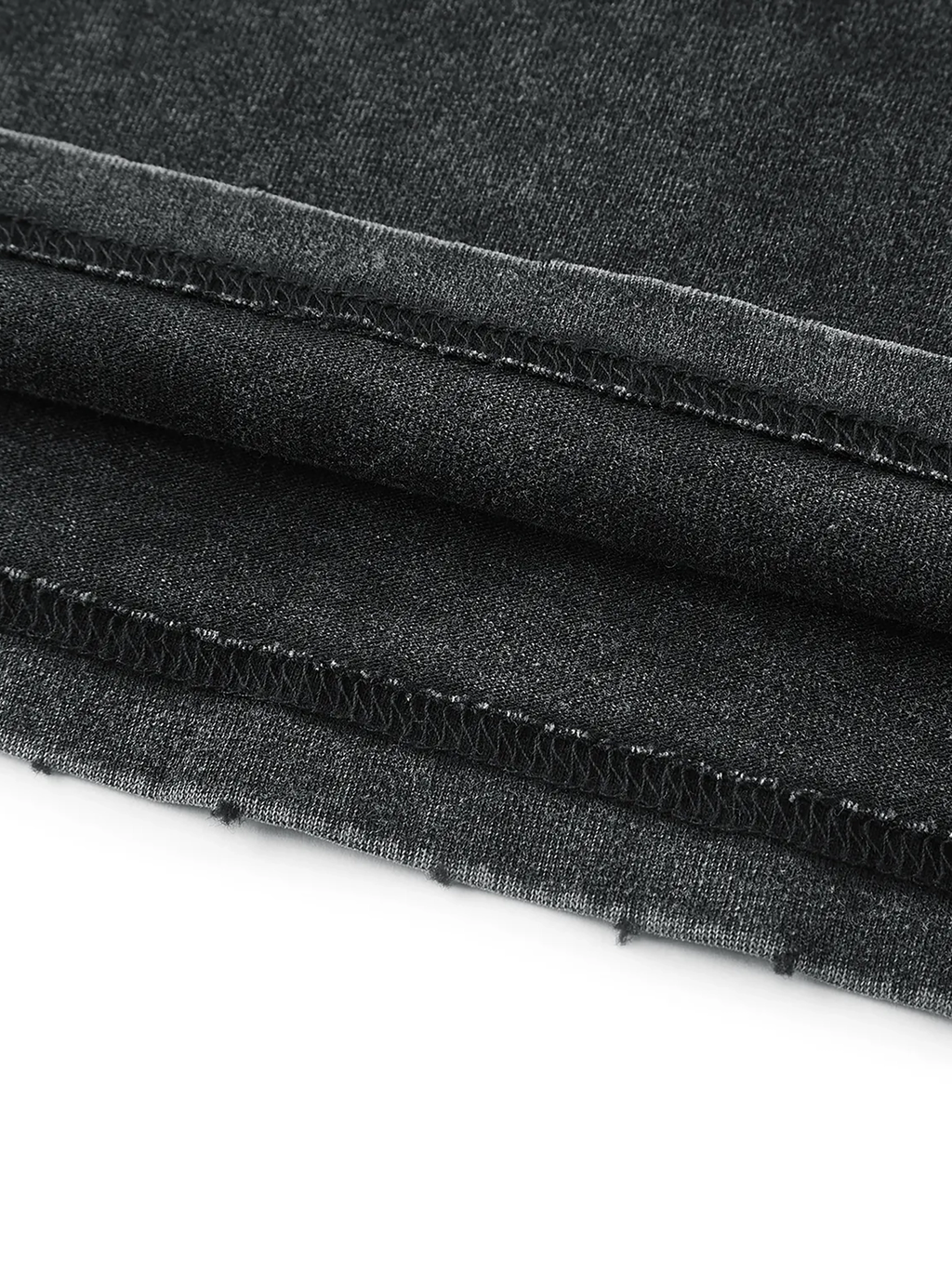 DUFFLE STREETWEAR Snow Washed Frayed Hem Tank Top