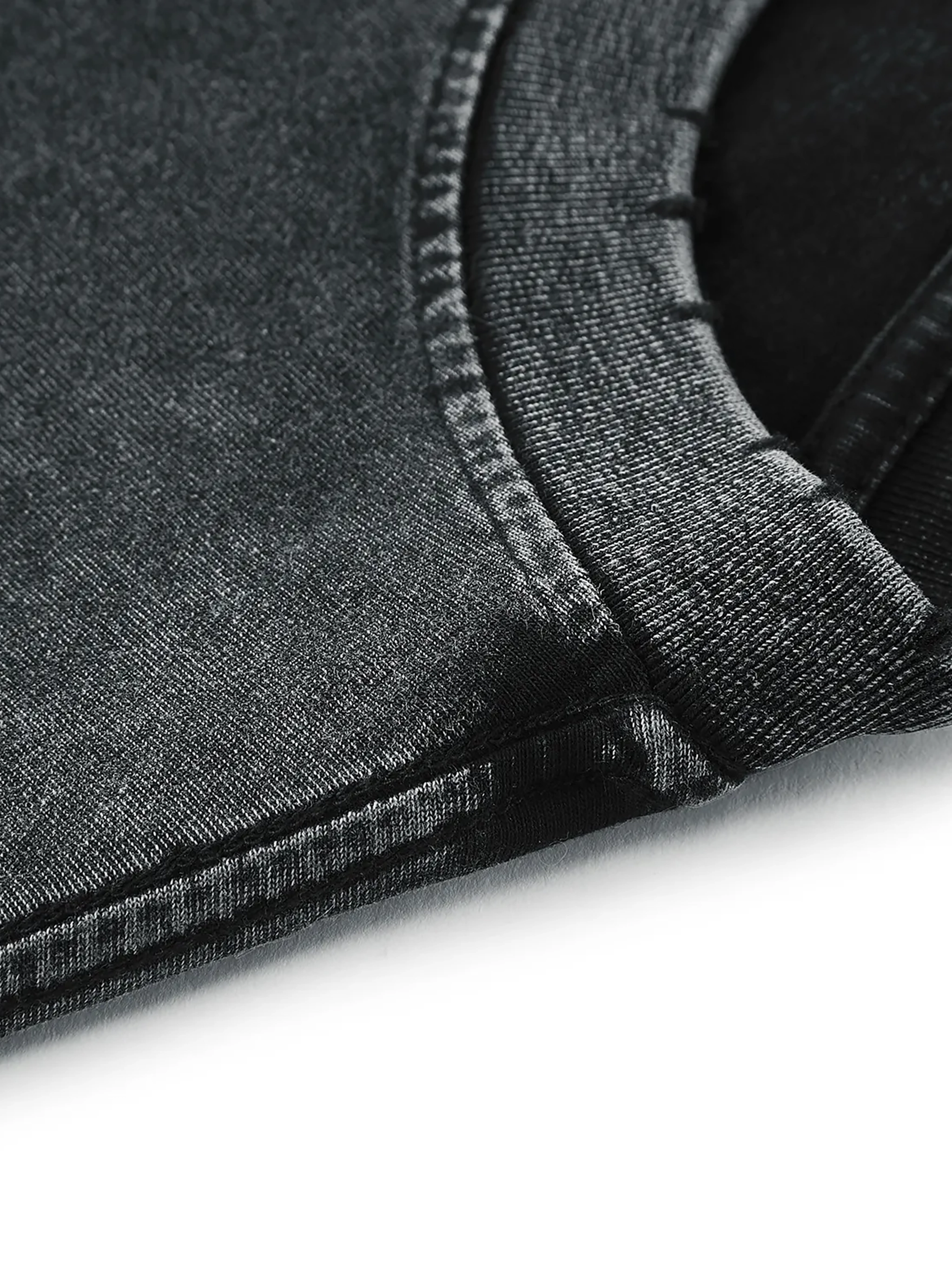 DUFFLE STREETWEAR Snow Washed Frayed Hem Tank Top