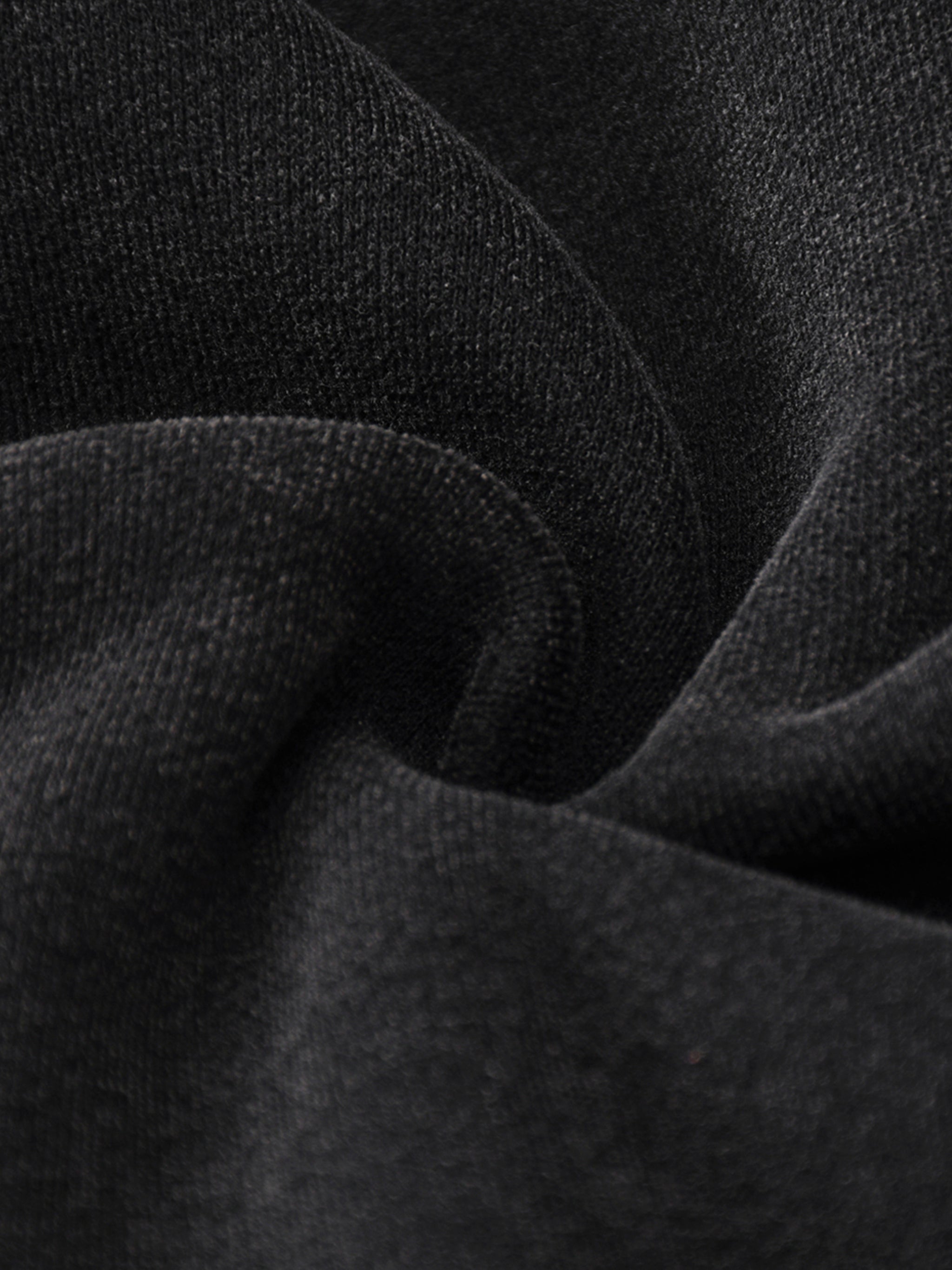 DUFFLE Snow Washed Cropped Hoodie